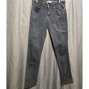 Signature Levi Strauss Mid‎ Rise Skinny Jeans Embellished Pockets Size 10